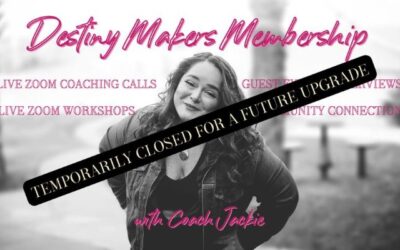 THE DESTINY MAKERS MEMBERSHIP!!