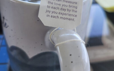 How do you experience love through joy?
