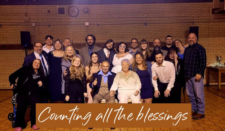 Counting all the blessings