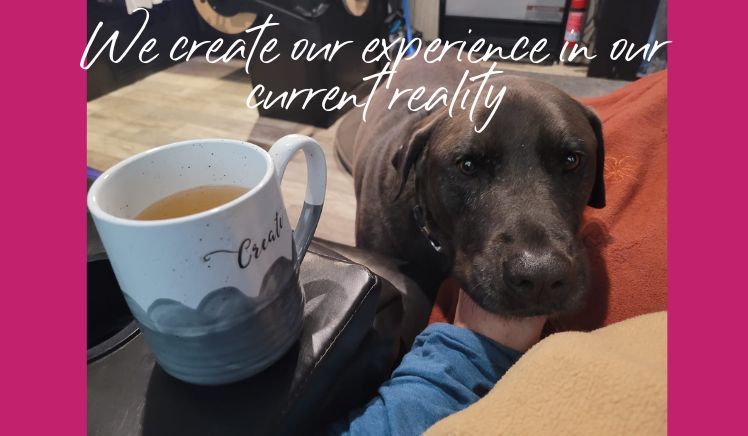 We create our experiences in our current reality