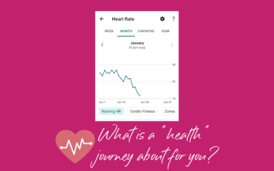 What is a “health” journey about for you?