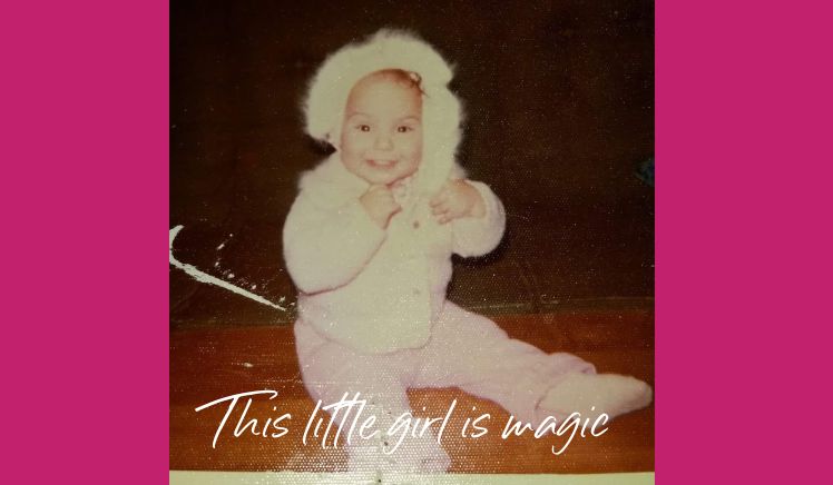This little girl is magic