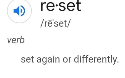 RESET…