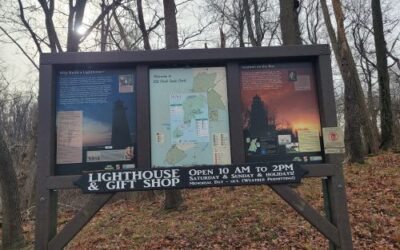 We took a walk to the Turkey Point lighthouse